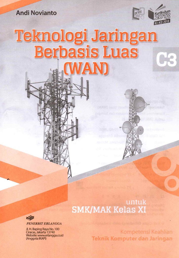 Cover Teknologi Jaringan Berbasis Luas [WAN]